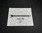 Snap-on Tools Usa New 5/8 Sae 6-POINT Chrome Combination Wrench OSH20B. Fixed Price $76.50.
