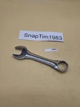 Craftsman Professional Standard Sae Polish Stubby Wrench 1" 12PT K-44110 Usa. Fixed Price $54.99.
