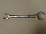 CRAFTSMAN-W-44582 5/8"-3/4" Open End Wrench Excellent. Fixed Price $7.95.