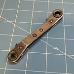 Mac Tools ROW0810 1/4"X5/16 6PT Reversible Ratcheting Offset Box Wrench Usa. Fixed Price $13.24.
