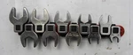 Matco Tools 10PC Metric Crowfoot Flarenut Wrench Set 10-19MM. Fixed Price $125.00.
