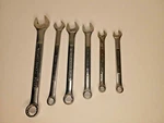 Set Of 6 Craftsman Wrenches Opened&closed Ends. Fixed Price $30.00.
