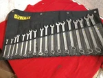 Dewalt Combination Metric Wrench Set 18PC. Fixed Price $110.96.