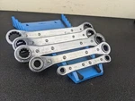 #BK459 Snap On Tools Spline Ratcheting Double Box Wrench Res Series Set. Fixed Price $99.95.
