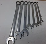 Snap-on OEX709B Piece Combo Box End Wrench Set Pc 12 Point Pt (GAL155087). Fixed Price $120.00.