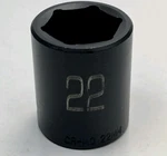 Matco Tools CP22M6V, 1/2" Drive, 22MM. Impact Socket, Shallow, Point.. Fixed Price $23.89.