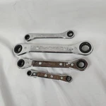 Blue 12-POINT Metric 25 Offset Reversible Ratcheting Box Wrench 4. Fixed Price $99.95.