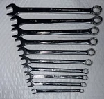 Snap-on Tools Usa 10 Pc Sae 1/4 3/4 Combination Wrench Set 12 Point. Fixed Price $135.00.
