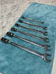 6-PIECE Set Of Snap On Wrenches (fh Series). Fixed Price $270.00.