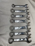 Snap 1-3/8" 3/4 Sae Short Combination Wrench 7 Pc OEX44-24B Usa. Fixed Price $499.99.
