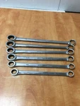 Matco Piece Ratcheting Wrench Set 11/16" To 1" GRBL3232 GRBL3030 GRBL2828. Fixed Price $199.99.