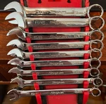 Snap-on Tools OEXS709B 9PC Sae Short Wrench Set 12 Pt Nice!! Save$$. Fixed Price $259.95.