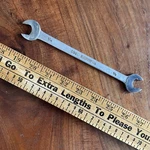 Vintage Blackhawk 1/2" X 9/16" Open End Wrench Thin Tappet 1090D Usa. Fixed Price $11.99.