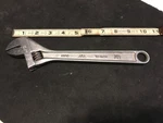 Mac Tools Adjustable Crescent Type Smooth Jaw Wrench AW10. Fixed Price $47.99.