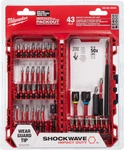 Milwaukee 48-32-4033 43PC Shockwave Impact Driver Bit Auto Set With Packout Case. Fixed Price $29.99.