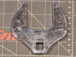 Snap On 1/2" Drive Open End Crowfoot Wrench SCO64 Chrome Buffed. Fixed Price $39.99.