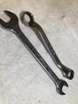 Vintage Giller Wrenches 9/16" 1/2" Dbl Box Offset 2116 & Open 3016 Usa. Fixed Price $8.37.