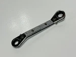 Blue-point RYA1214 3/8" X 7/16" Offset Reversible Ratcheting Wrench. Fixed Price $14.99.