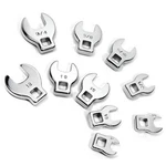 Powerbuilt 10 Piece Drive Sae And Metric Crowfoot 3/8-INCH, Silver. Fixed Price $49.99.