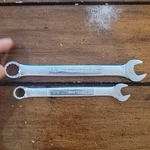 Craftsman -vv- Series 1/2" X 3/8" Wrench 44695 44693. Fixed Price $18.00.