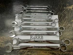 Snap-on Tools Usa New 11PC Sae 12PT Flank Drive Plus Combo Wrench Set SOEX711. Fixed Price $499.95.