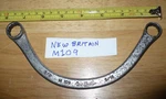 Vintage M109 New Britain Obstruction Half Moon Box End Wrench 5/8 9/16 Usa. Fixed Price $7.77.