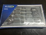 Blue 4 Pc 12-POINT Metric 15 Offset Ratcheting Combination Wrench. Fixed Price $204.18.