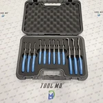 Snap-on Tools Usa Rare New 12PC Pearl Blue Ring Plier Set SRPCR112PB. Fixed Price $699.95.