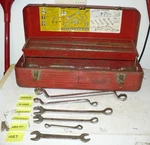 Vintage Western Auto Wizard Toolbox & 9 Westline Westcraft Tools. Fixed Price $69.69.