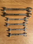 Snap-on 6-PIECE Double Open-end Wrench Set Vs Series. Fixed Price $49.99.