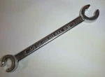 Cal-van Tools 5/8" X 11/16" Double-end Open Flare Nut Wrench Line Usa. Fixed Price $25.00.