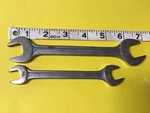 Lot Of Vintage Blue Point Supreme Open End Wrench (1/2 -7/16 )(5/8-11/16. Fixed Price $10.95.
