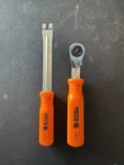 Matco Slack Adjuster Adjustment Tool Set Orange Part # AE4655M & AE7789M. Fixed Price $45.00.