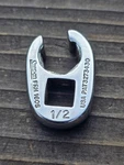Snap-on FRH160S 3/8" Drive 1/2" Flare Nut Crowfoot Wrench Socket Pt. Usa. Fixed Price $14.99.