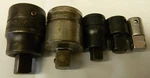 Snap-on/matco 5PC Combination Drive Adapter Set #GLAS1E,LA62,GSAF1F,BAP1216,FVA2. Fixed Price $99.00.