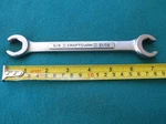 Craftsman 5/8 X 11/16 Line Wrench -v- Series 44173 Usa. Fixed Price $7.99.
