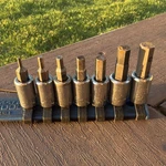 Matco Tools 1/4" 7 Piece Metric Hex Bit Driver Set With Socket Rail. Fixed Price $59.99.