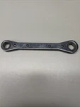 Vintage John Deere Ratcheting Box End Wrench 1/2" & 9/16" TY3265 #8C5. Fixed Price $18.39.
