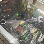 Mac Tools 15/16" 12PT Sae Chrome Combination Wrench CL302R. Fixed Price $41.99.