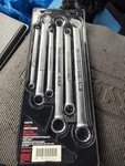 Sears Craftsman Usa Nos Rare Package 6PC Double Box End Wrench Set Sae 44774. Fixed Price $119.00.