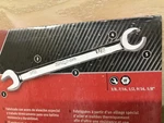 Snap-on RXS605B Piece 6PT Sae Flare Nut Open End Wrench Set Lot 3/8 5/8". Fixed Price $275.00.