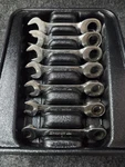 Snap On OXR707 7PC Short Ratcheting Set. Fixed Price $299.00.