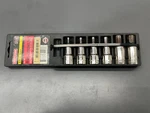 (b) Vintage Craftsman 9 34447 3/8" Drive Sae Hex Bit Socket Set 6PC - Vgc Usa. Fixed Price $37.00.