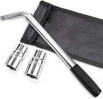 Telescoping Lug Wrench, Wheel With Standard Cr-v Sockets 17/19, 2. Fixed Price $34.63.