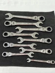 Mac Tools . Rwf 9-PC Sae Flexible-head Ratcheting Wrench Set. Fixed Price $199.99.