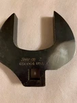 Snap-on Industrial Finish Crowfoot 1/2" Drive GSC064. Fixed Price $43.00.