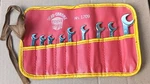 Vintage Duro Chrome No 1709 Ignition Wrench Set 9-PIECE Forged Usa. Fixed Price $34.99.