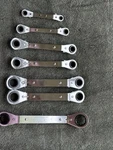 Cornwell Pc Metric Double Box End Reversible Ratchet Wrench Set 7MM - 21MM. Fixed Price $50.00.