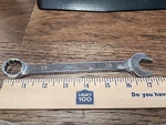 Mac Tools Usa 18MM Combination Wrench, 12 Point M18CWR 8" Short Pattern Handle. Fixed Price $25.00.