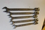 Set 5 Matco Flex Head Socket Combination Wrench Usa 11 12 13 4, 17MM. Fixed Price $120.00.